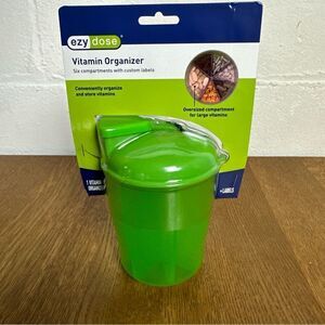 Vitamin Organizer with Labels, 1 Count